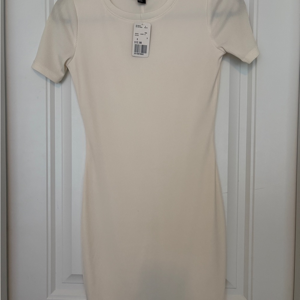 Forever 21 Cream Mini Dress